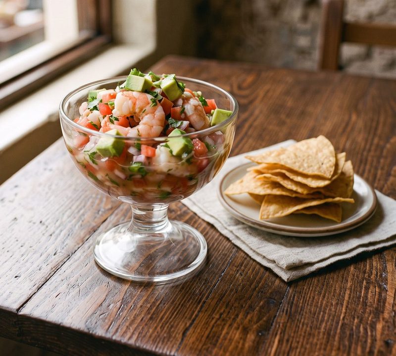 Ceviche de camarón