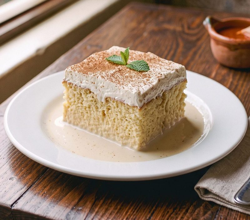 Pastel de tres leches